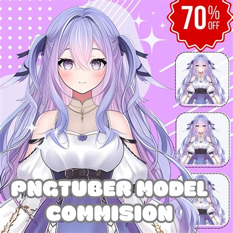 Custom Pngtuber Pngtuber Character Pngtuber Live2d Commission Live2d