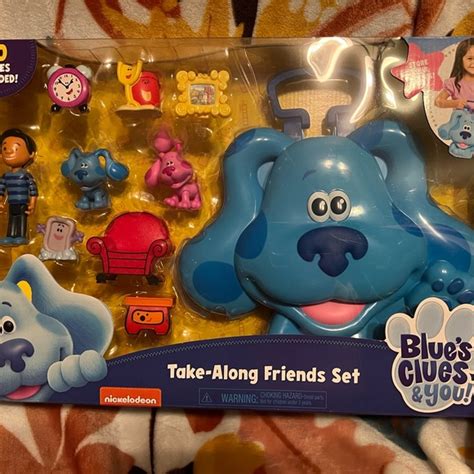 Toys Blues Clues And You Take Along Friends Set Poshmark