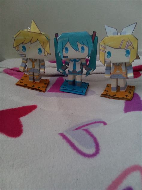 Vocaloid Papercrafts 1 Paper Crafts Crafts Craft Ts