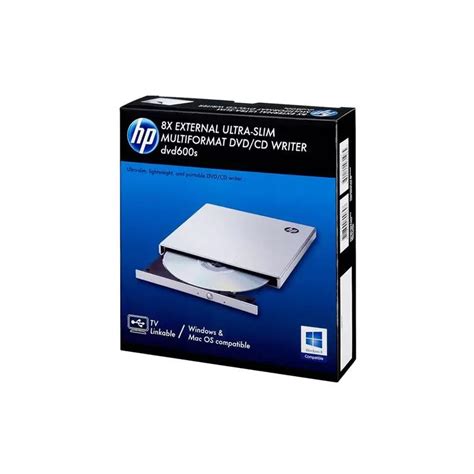 قیمت خرید دی وی دی اکسترنال اچ پی HP DVD600S External DVD Drive