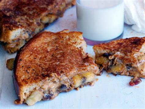 The Elvis Sandwich Grilled Peanut Butter Bacon And Banana Recipe