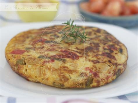 Tortilla de verduras Las Recetas de Mamá