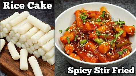 Homemade Spicy Rice Cake Korean Rice Cake Recipe Korean Street Food Tteok Bokki Youtube