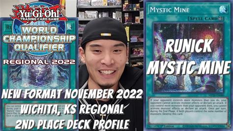 Yugioh November Wichita Ks Regional Nd Place Deck Profile