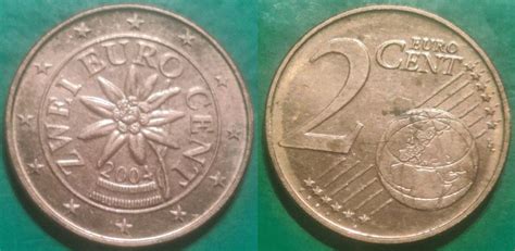 Austria 2 Euro Cent 2004