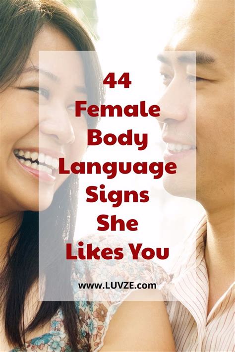 44 Female Body Language Signs She Likes You And Is Interested In You Signs She Likes You Body