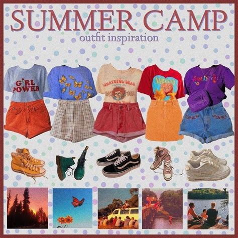 Summer Camp Aesthetic Outfits