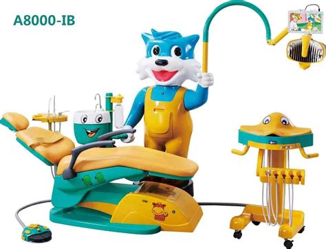 New Design Pediatric Colorful Dental Chair Unit Children Dental Chair ...