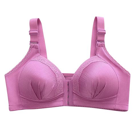 EHQJNJ Bralettes For Women With Support Plus Women Lace Front Buckle