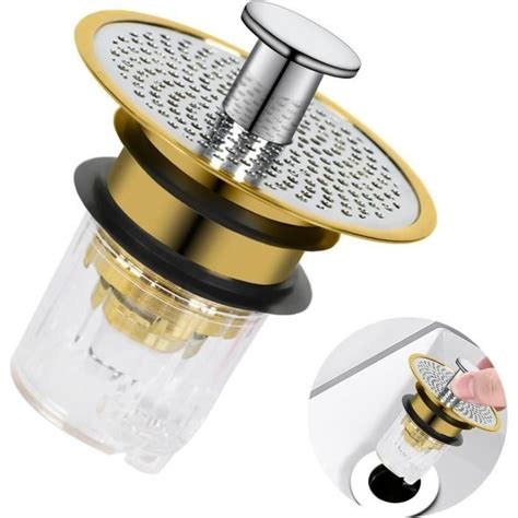 Bonde De Vidange Pour Lavabo Et Baignoire Valve De Vidange Efficace