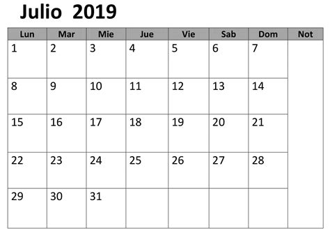 Calendario 2019 Calendario Para Imprimir Imprimir Sobres