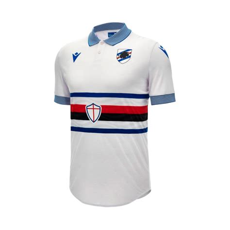 Jersey Macron UC Sampdoria Away Jersey 2023 2024 White Fútbol Emotion