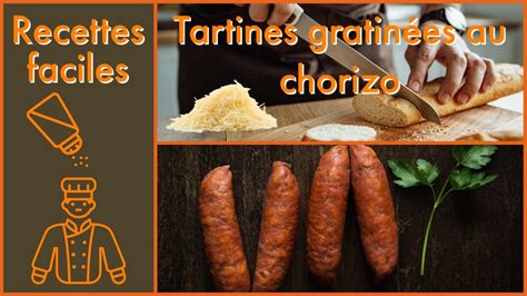 Tartines au chorizo gratinées Un vrai délice YouTube