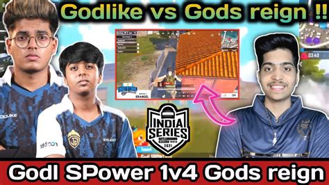 GodL Spower 1v4 In Gods Reign Godlike Vs Gods Reign Godlike On