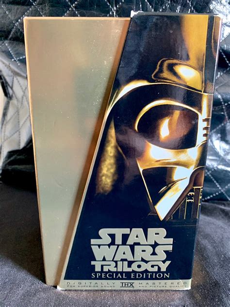 Vintage Vhs Star Wars Trilogy Special Edition Box Set Etsy