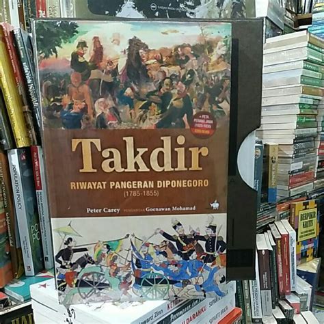 Jual Buku Takdir Riwayat Pangeran Diponegoro Shopee Indonesia