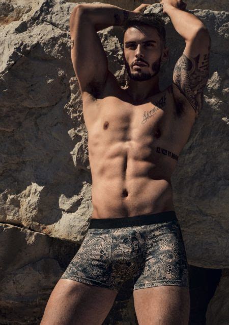 Baptiste Giabiconi Aubade Paris Spring Underwear