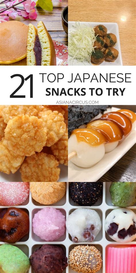 The Top Japanese Snacks To Try For Lunch And Desserts In Japan With