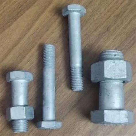 Hot Dip Galvanized Bolts And Nuts At Best Price In Chandigarh By Techman India ID