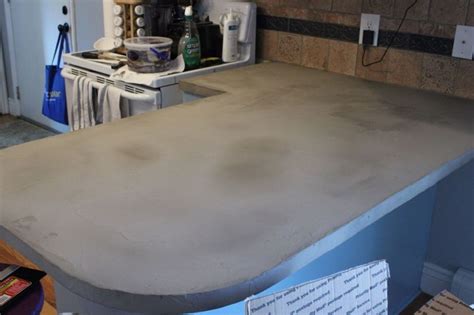 Upgrade Your Countertops With A Skim Coat Overlay Of Concrete Outdoor Kitchen Countertops