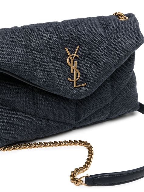 Saint Laurent Bolsa Transversal Matelassê Mini Farfetch