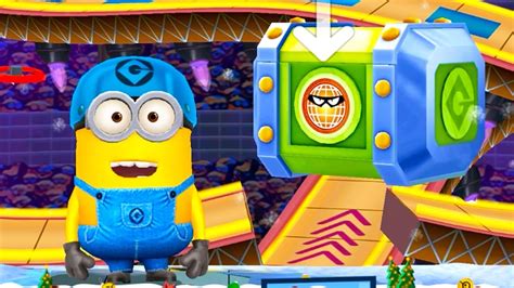 Despicable Me Minion Rush Villain Con Special Mission Stage 2 Reward Unboxing With Skater Youtube