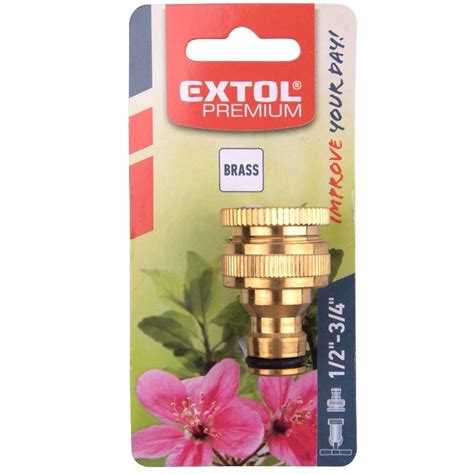 Conector Robinet Extol Premium 1 2 3 4 Alama EMAG Ro