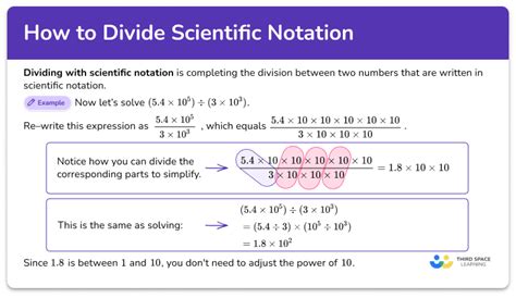 How To Divide Scientific Notation Steps Examples And Questions