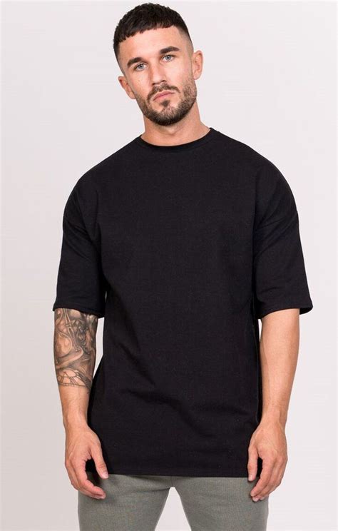 Mens Oversized Black T Shirt Oversized Shirt Men Men Shirt Style Shirt Outfit Men