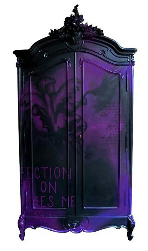 Pin By Teresa Langston On I LOVE PURPLE Purple Furniture Gothic Home