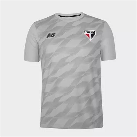 Camiseta Masculina Jogador Spfc Treino New Balance Parcelamento