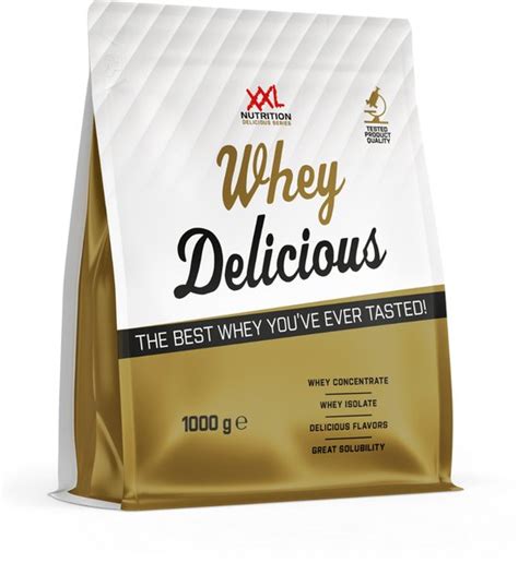 Xxl Nutrition Whey Delicious Aardbei Wei Eiwitpoeder Met Bcaa