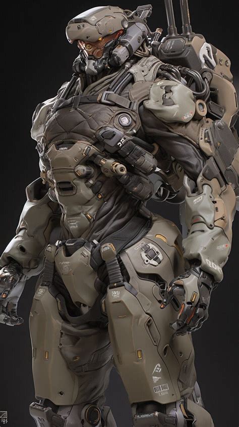 ArtStation Metal Gear Solid 2088 Part 1 Armor Concept Concept Art