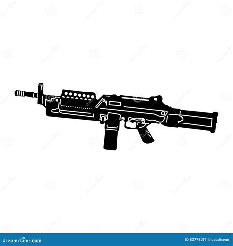 Isolated Weapon Stock Vector Illustration Of Object 83778057