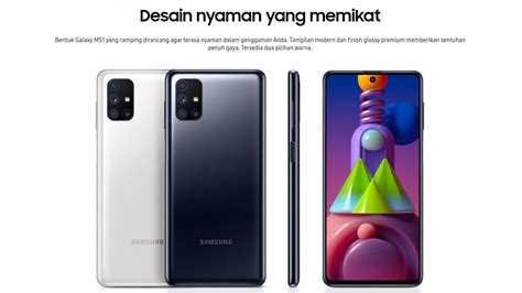 Foto Samsung Galaxy M51 Turun Harga Drastis Di Januari 2025 Punya