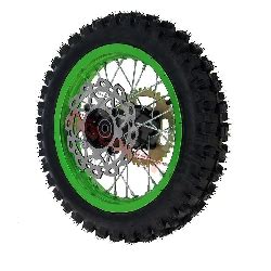 Rad Hinten Komplett Gr N F R Dirt Bike Agb R Der Komplett