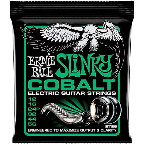 Ernie Ball Cobalt Not Even Slinky Electric Guitar Strings Guitar