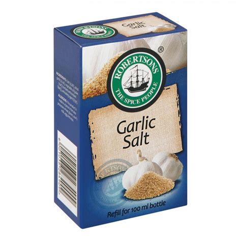 Robertsons Garlic Salt Refill 100g