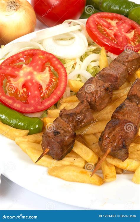 Kebap stock image. Image of dish, lunch, substantial, meat - 1294497