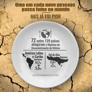 Uma Em Cada Nove Pessoas Passa Fome No Mundo Mas J Foi Pior