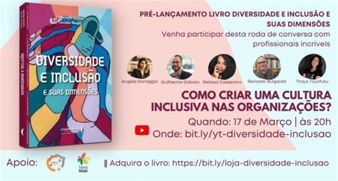 COMO CRIAR UMA CULTURA INCLUSIVA NAS ORGANIZAÇÕES online Sympla