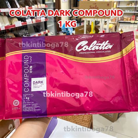 Jual COLATTA DARK COMPOUND 1 KG Shopee Indonesia