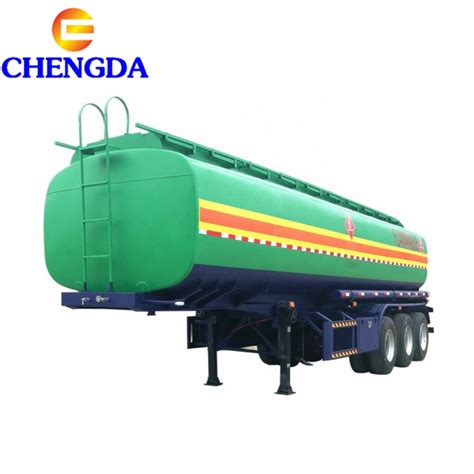 China 3 Axles 45000l 3 Compartments Fuel Tank Truck Semi Trailer Manufacturers And Factory