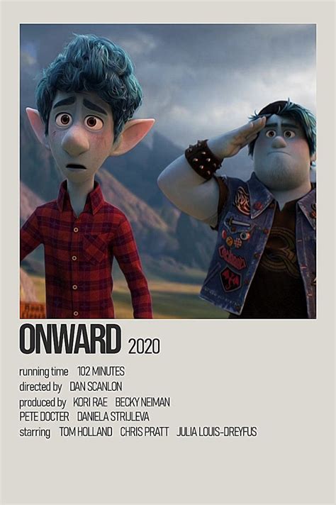 Onward Movie Poster | Disney movie posters, Iconic movie posters, Film posters vintage