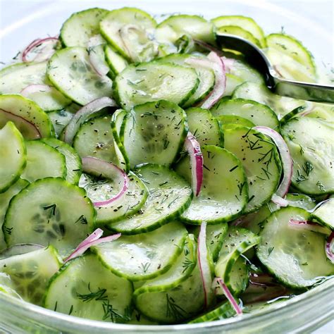 Cucumber Salad Recipe A Farmgirls Dabbles