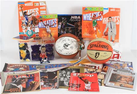 Lot Detail 1990s 2000s Basketball Memorabilia Collection Lot Of