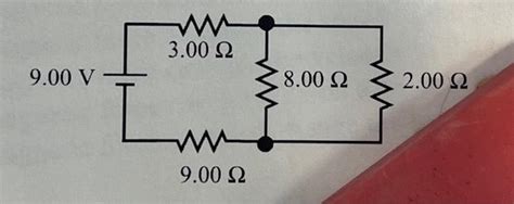 Solved Four Resistors Are Connected To An Ideal Battery As Chegg