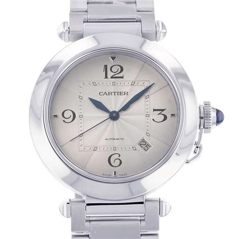 Cartier Pacha De Cartier Wspa0009 Cartier Watch Silver Dial Timepeaks