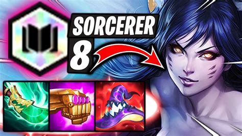 8 SORCERER AHRI WURF I Teamfight Tactics Set 9 I TFT Ranked 13 14B