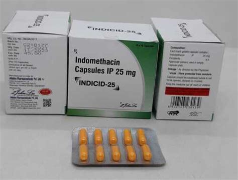 Indomethacin Capsules at Best Price in Mumbai, Maharashtra | Johnlee Pharmaceuticals Pvt. Ltd.